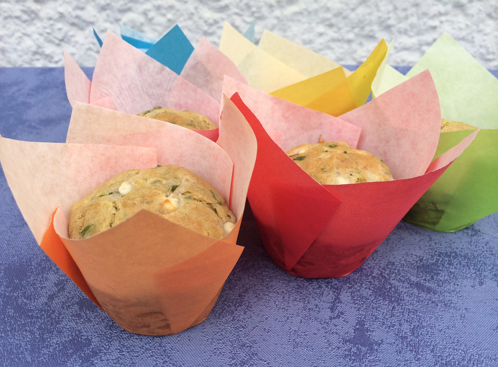 Feta-Bärlauch-Muffins