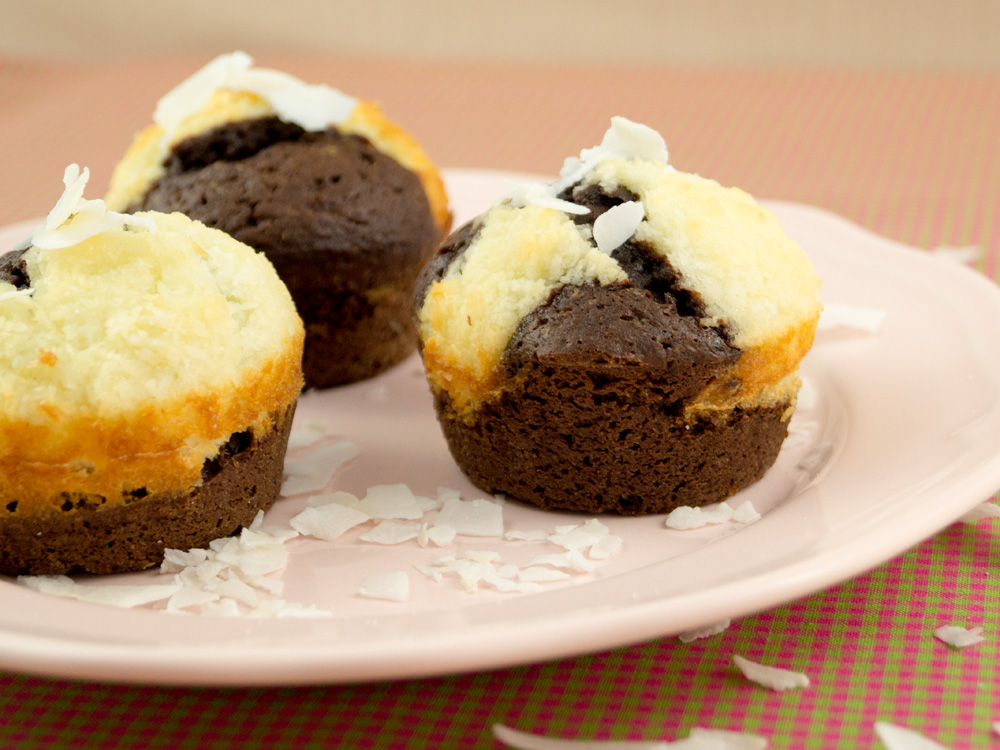 Schoko-Kokos-Muffins | danielas foodblog