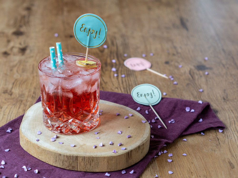 Ingwer-Cranberry-Mocktail